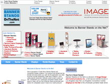 Tablet Screenshot of bannerstandsonthenet.com